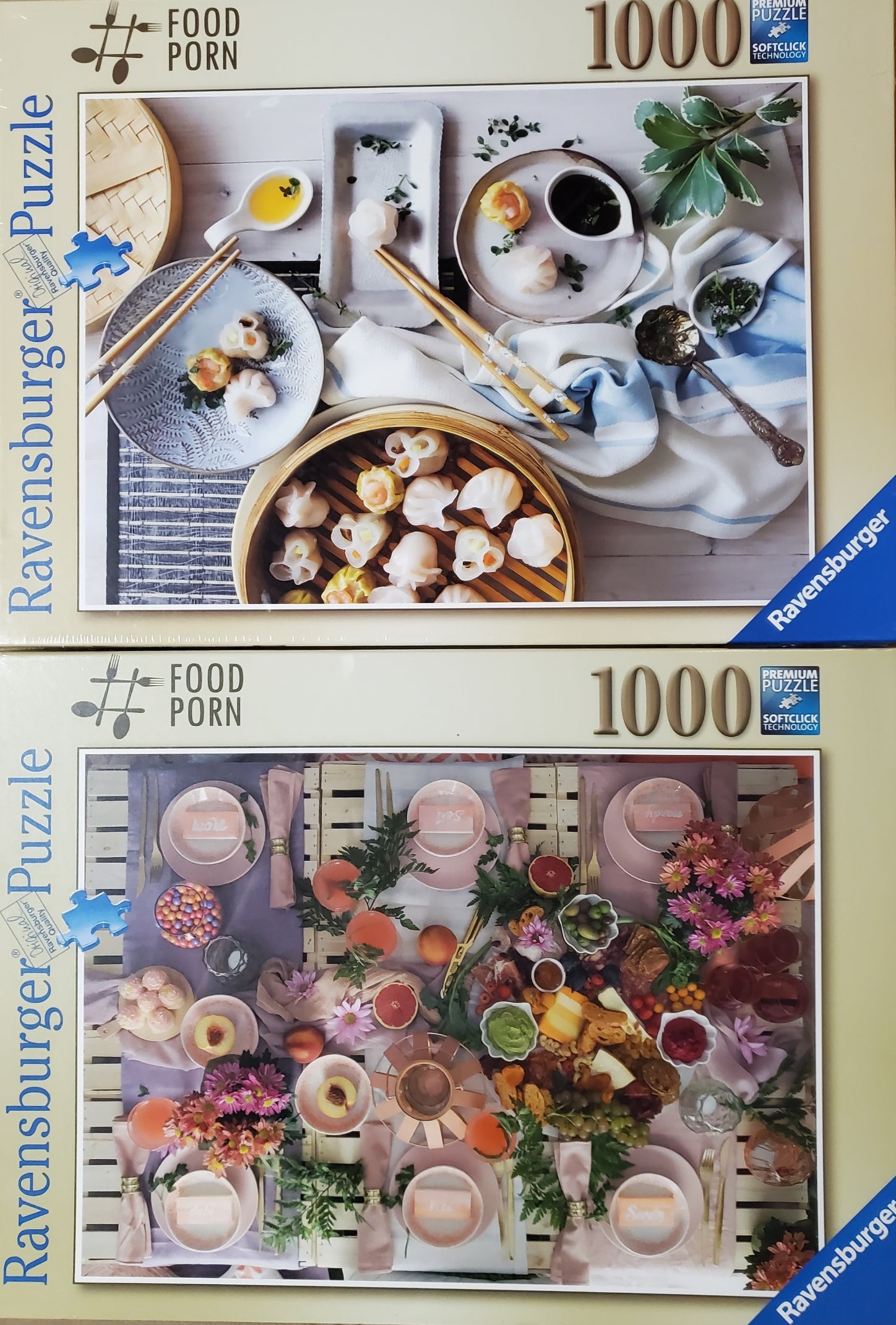 Ravensburger Food Series 1000 Piece Puzzle Bundle image 0